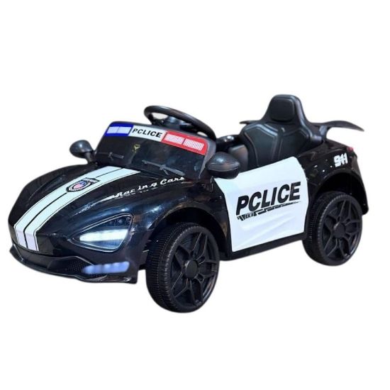 صورة سيارة أطفال كهربائية شرطة سبورت موديل 2026